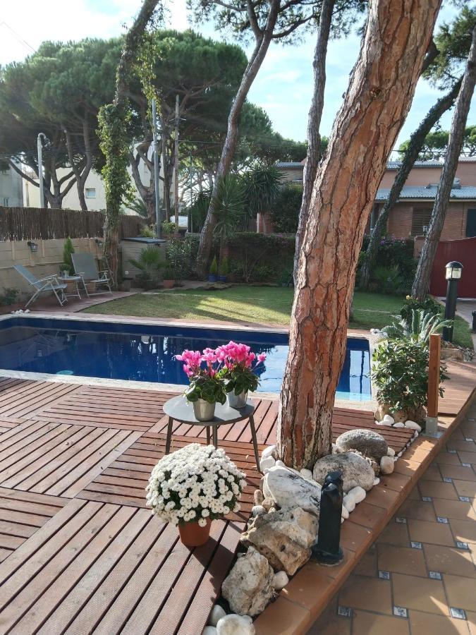 Villa Bella Estanca カステルデフェルス エクステリア 写真