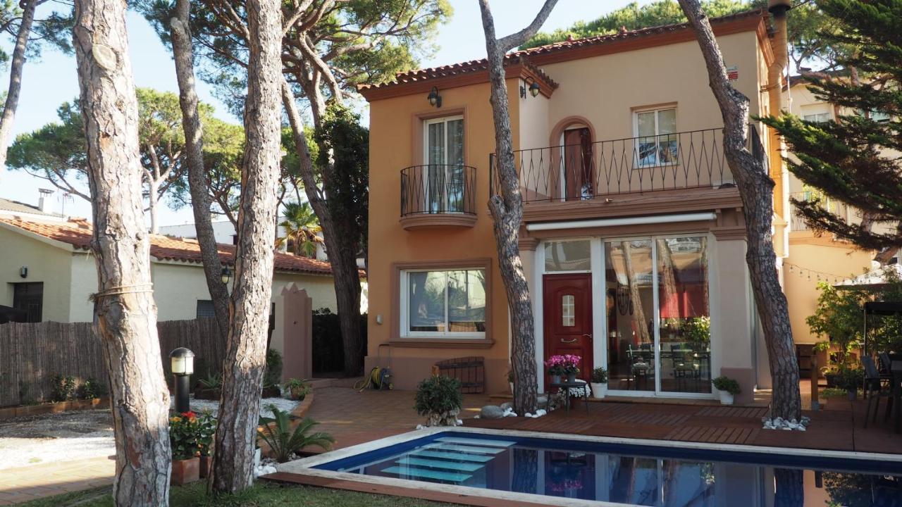Villa Bella Estanca カステルデフェルス エクステリア 写真
